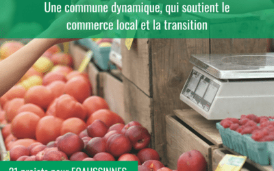 Une commune dynamique qui soutient le commerce local et la transition