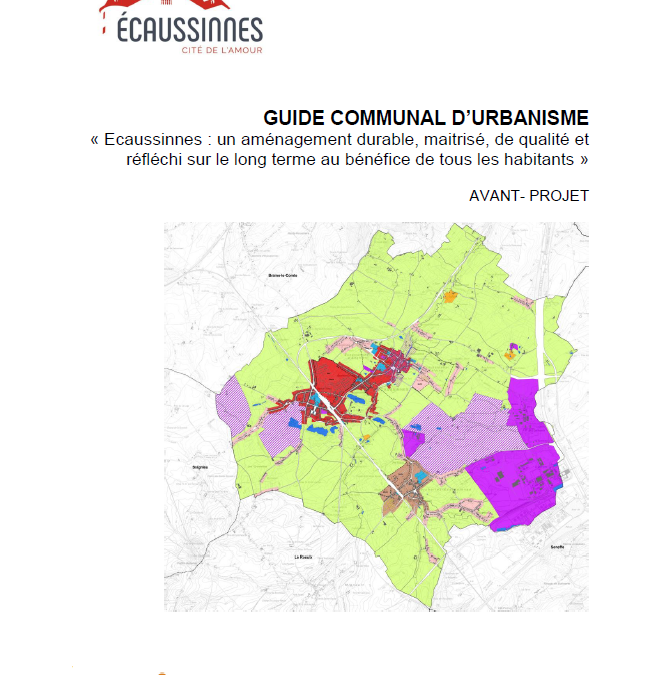 Une avancée dans la mise-en-place d’un guide Communal d’Urbanisme à Ecaussinnes!