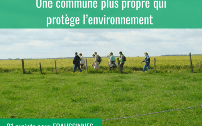 Une commune plus propre qui protège l’environnement